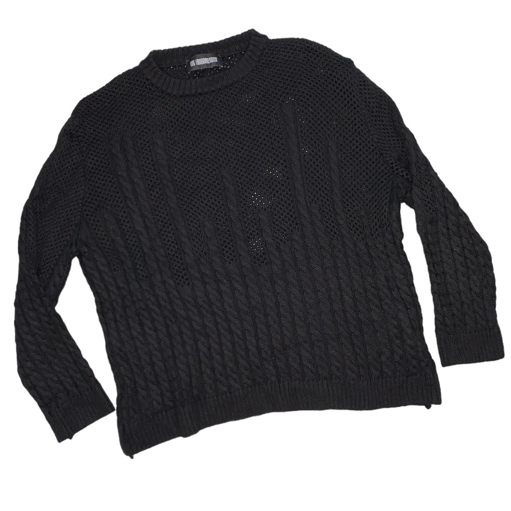 Louis Gabriel Nouchi | LGB Black Knit Sweater